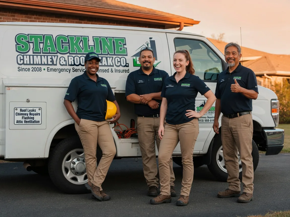 Chimney flashing repair company in Camino, CA